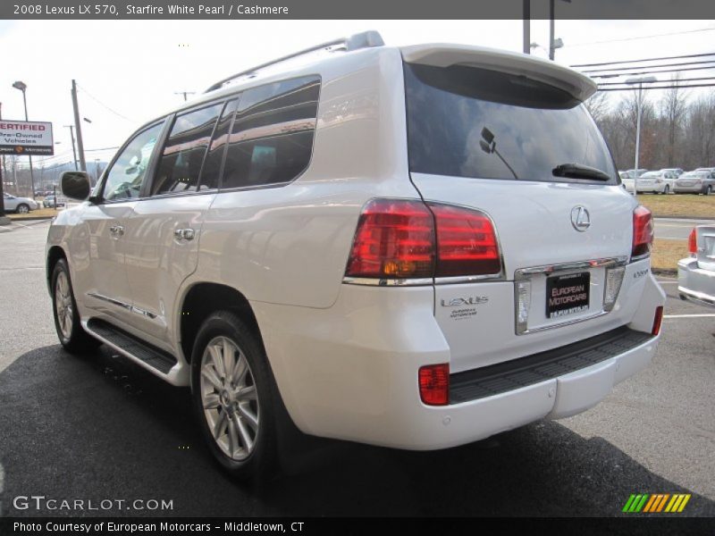Starfire White Pearl / Cashmere 2008 Lexus LX 570