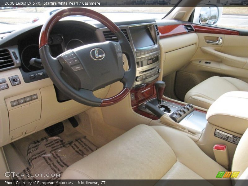 Starfire White Pearl / Cashmere 2008 Lexus LX 570
