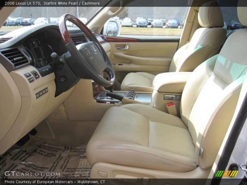 Starfire White Pearl / Cashmere 2008 Lexus LX 570