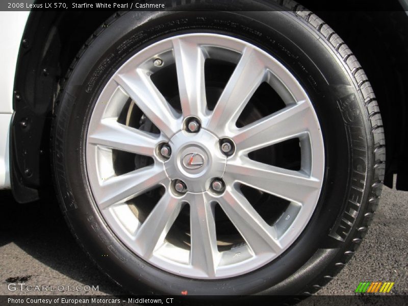 Starfire White Pearl / Cashmere 2008 Lexus LX 570