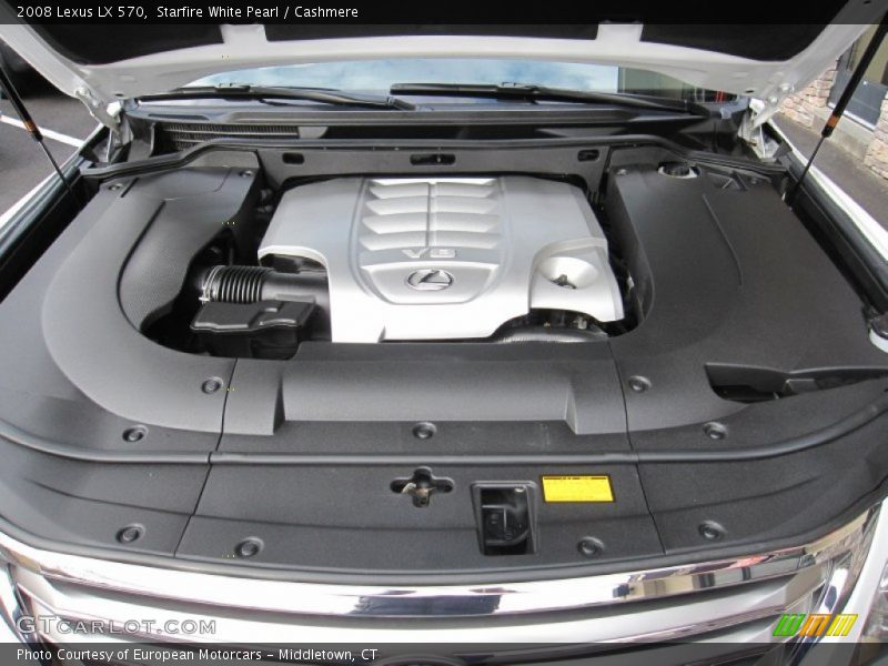 Starfire White Pearl / Cashmere 2008 Lexus LX 570
