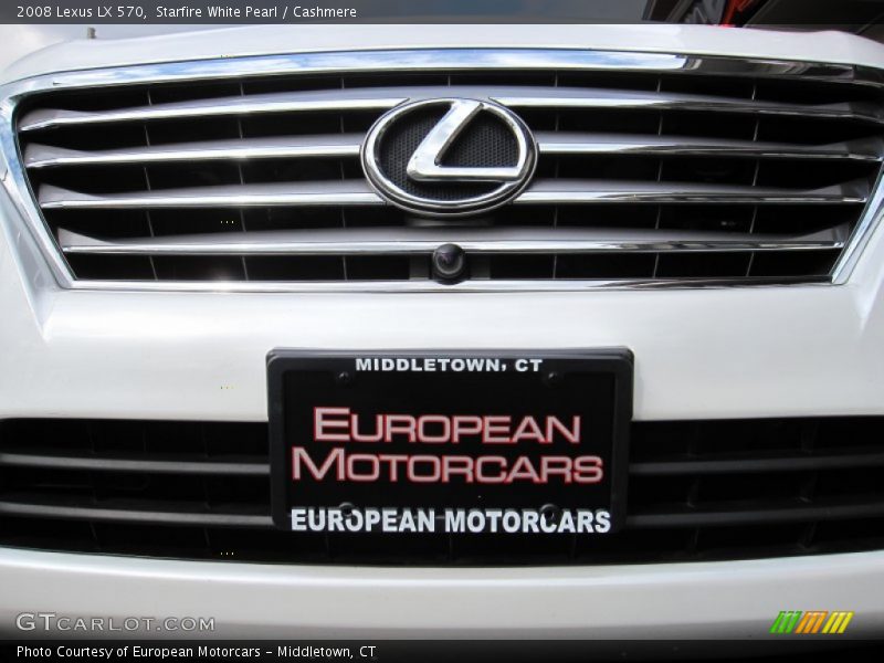 Starfire White Pearl / Cashmere 2008 Lexus LX 570