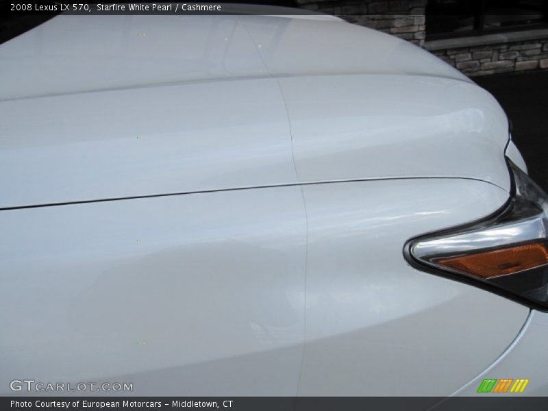 Starfire White Pearl / Cashmere 2008 Lexus LX 570