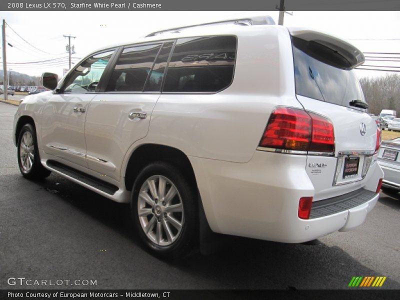 Starfire White Pearl / Cashmere 2008 Lexus LX 570