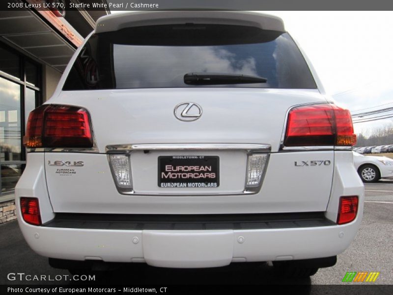 Starfire White Pearl / Cashmere 2008 Lexus LX 570