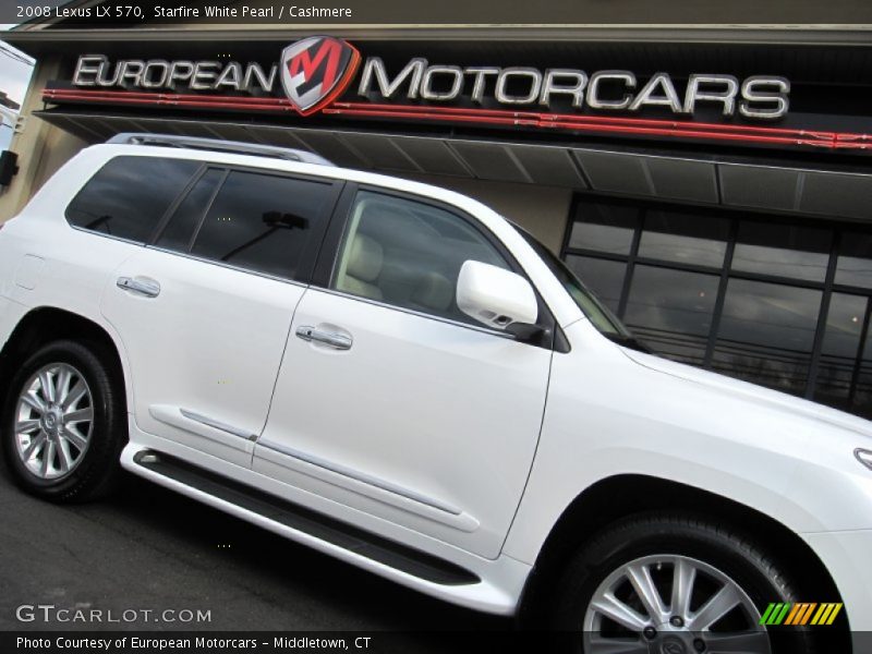Starfire White Pearl / Cashmere 2008 Lexus LX 570