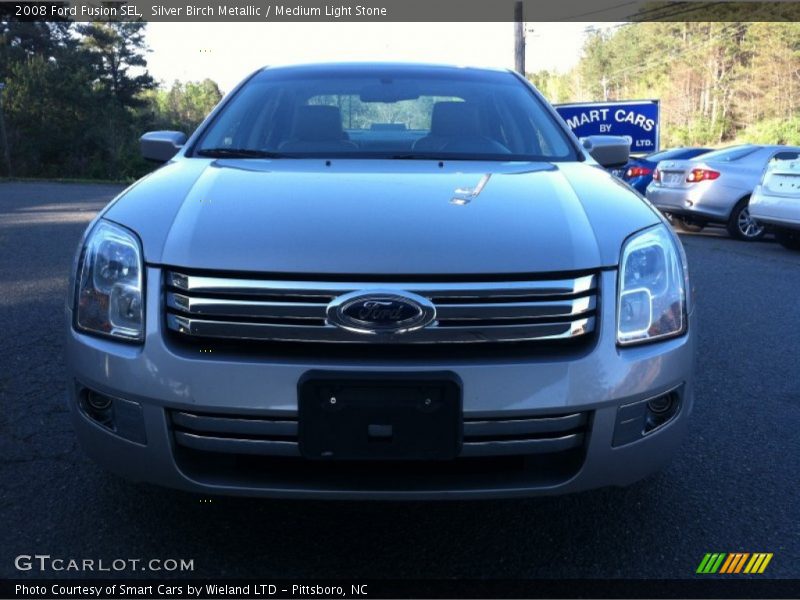 Silver Birch Metallic / Medium Light Stone 2008 Ford Fusion SEL