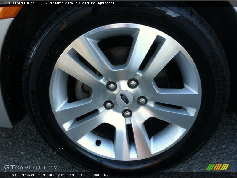 Silver Birch Metallic / Medium Light Stone 2008 Ford Fusion SEL
