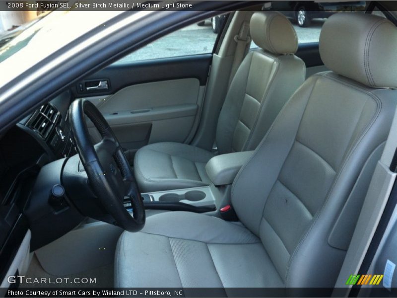 Silver Birch Metallic / Medium Light Stone 2008 Ford Fusion SEL