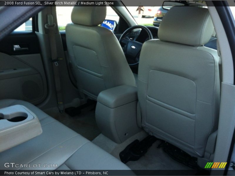 Silver Birch Metallic / Medium Light Stone 2008 Ford Fusion SEL