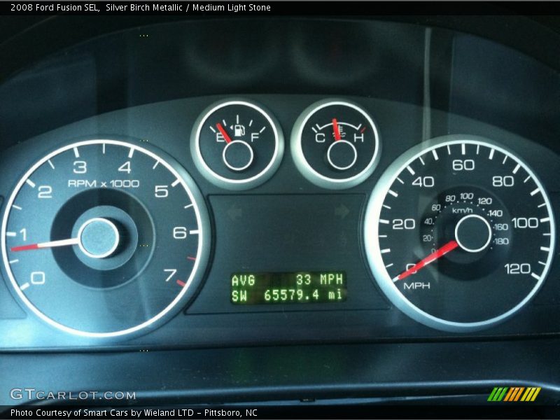 Silver Birch Metallic / Medium Light Stone 2008 Ford Fusion SEL