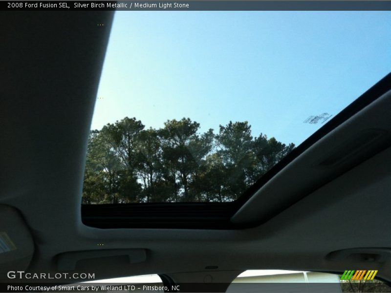 Silver Birch Metallic / Medium Light Stone 2008 Ford Fusion SEL
