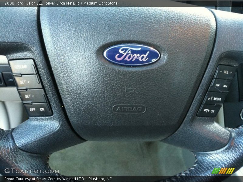 Silver Birch Metallic / Medium Light Stone 2008 Ford Fusion SEL