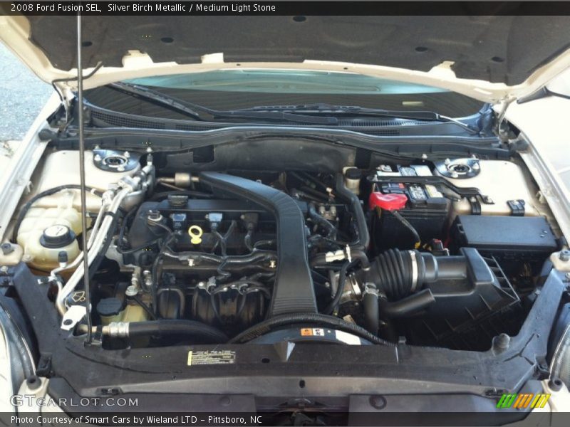 Silver Birch Metallic / Medium Light Stone 2008 Ford Fusion SEL