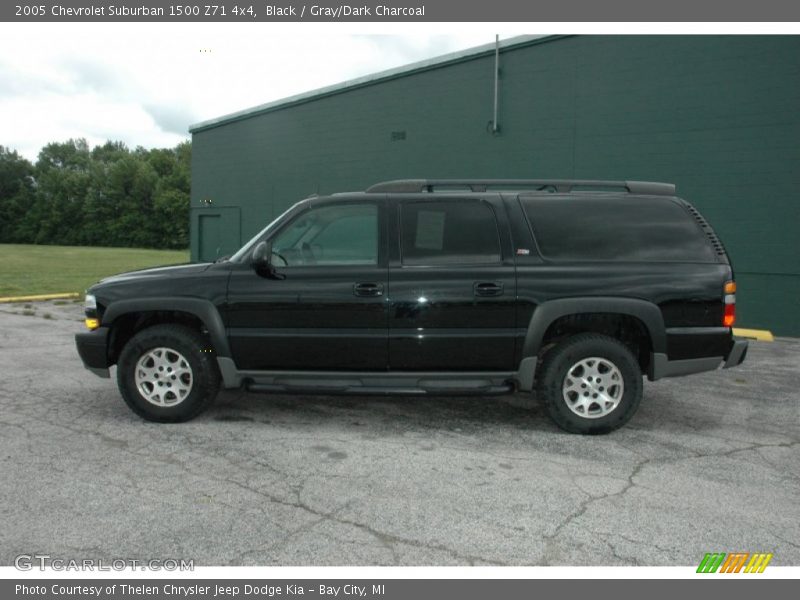 Black / Gray/Dark Charcoal 2005 Chevrolet Suburban 1500 Z71 4x4