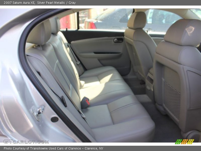 Silver Pearl Metallic / Gray 2007 Saturn Aura XE