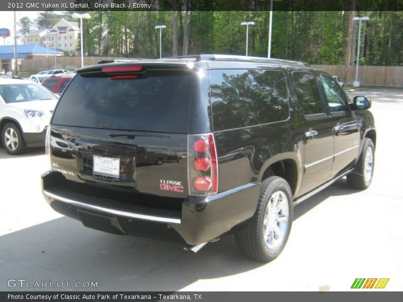 Onyx Black / Ebony 2012 GMC Yukon XL Denali