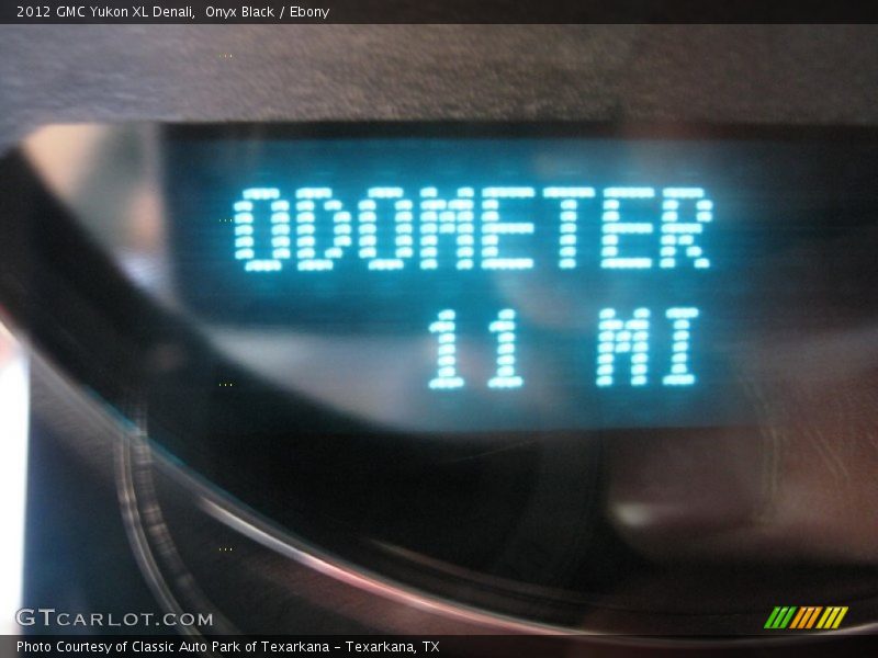 Onyx Black / Ebony 2012 GMC Yukon XL Denali