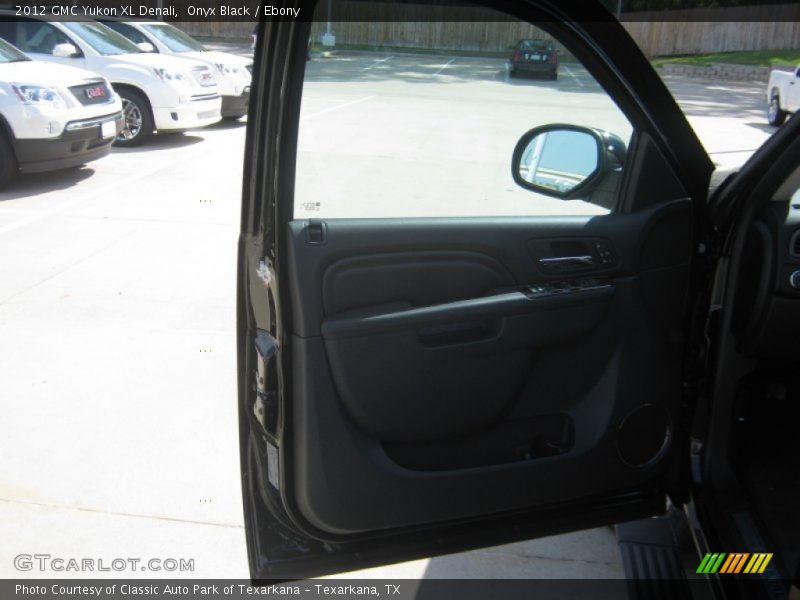 Onyx Black / Ebony 2012 GMC Yukon XL Denali