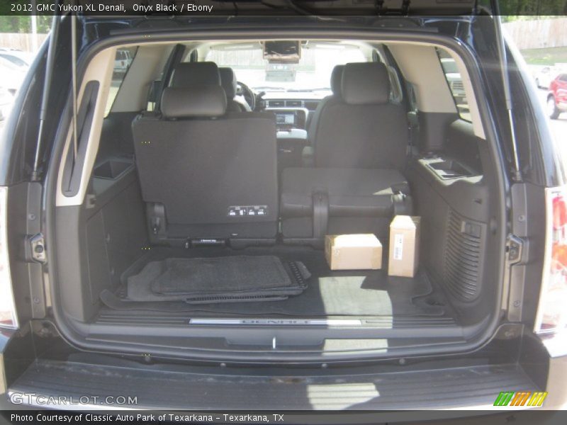 Onyx Black / Ebony 2012 GMC Yukon XL Denali