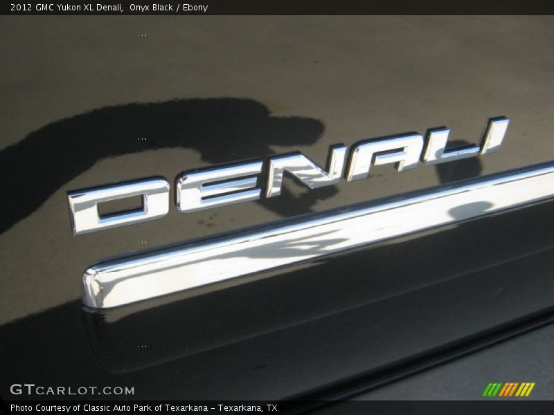 Onyx Black / Ebony 2012 GMC Yukon XL Denali