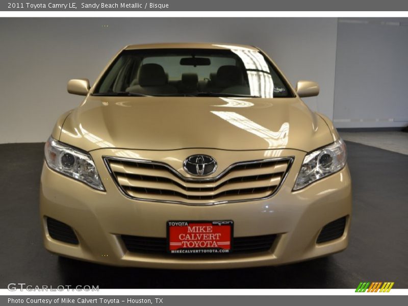 Sandy Beach Metallic / Bisque 2011 Toyota Camry LE