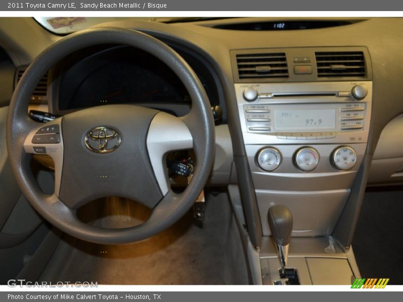 Sandy Beach Metallic / Bisque 2011 Toyota Camry LE