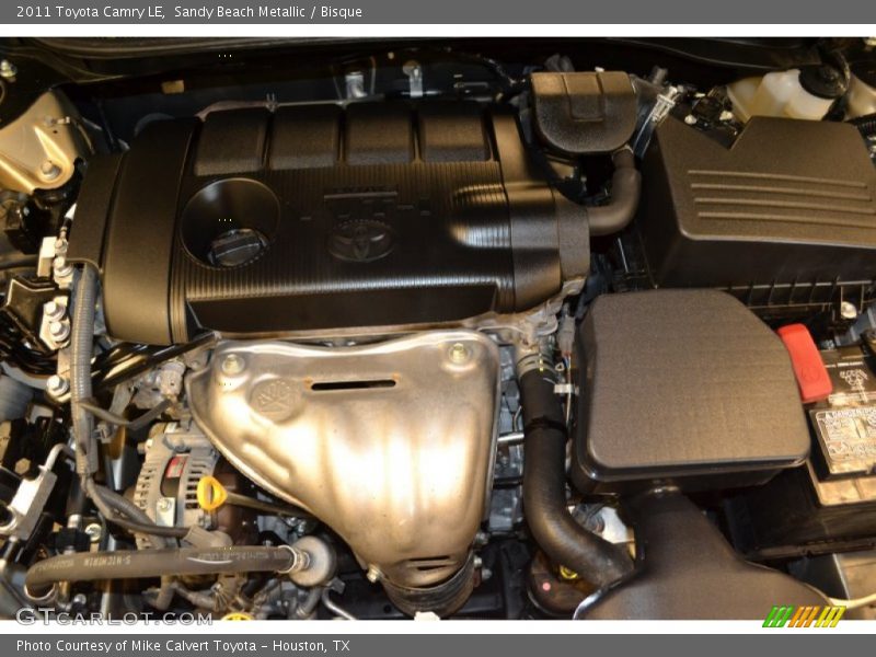 Sandy Beach Metallic / Bisque 2011 Toyota Camry LE