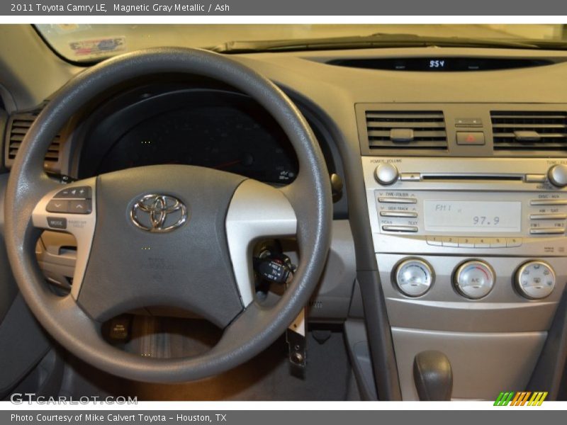 Magnetic Gray Metallic / Ash 2011 Toyota Camry LE