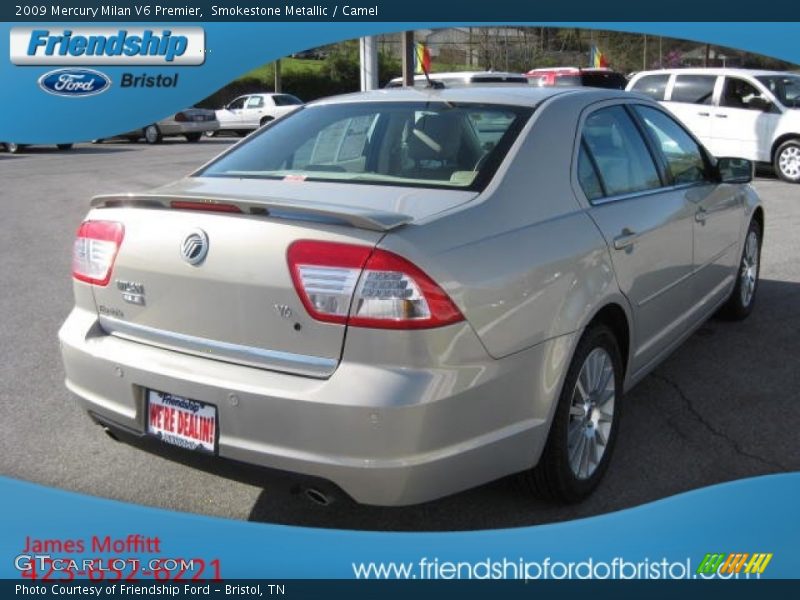 Smokestone Metallic / Camel 2009 Mercury Milan V6 Premier