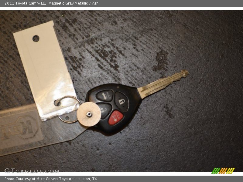 Magnetic Gray Metallic / Ash 2011 Toyota Camry LE