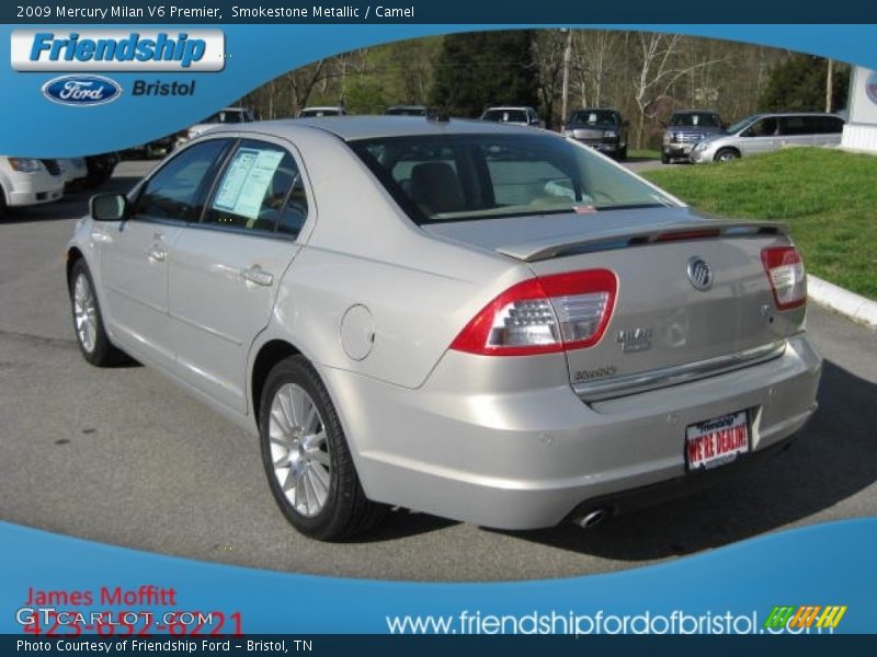 Smokestone Metallic / Camel 2009 Mercury Milan V6 Premier