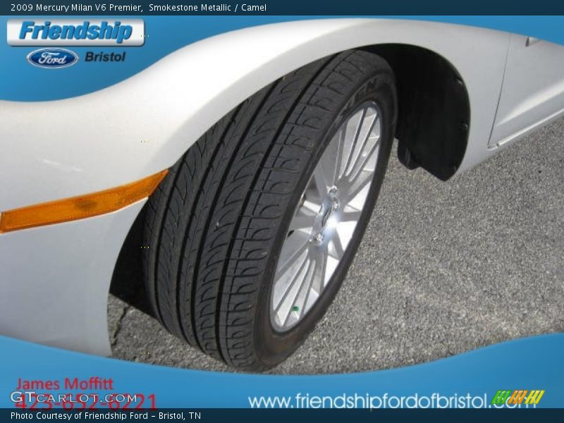 Smokestone Metallic / Camel 2009 Mercury Milan V6 Premier