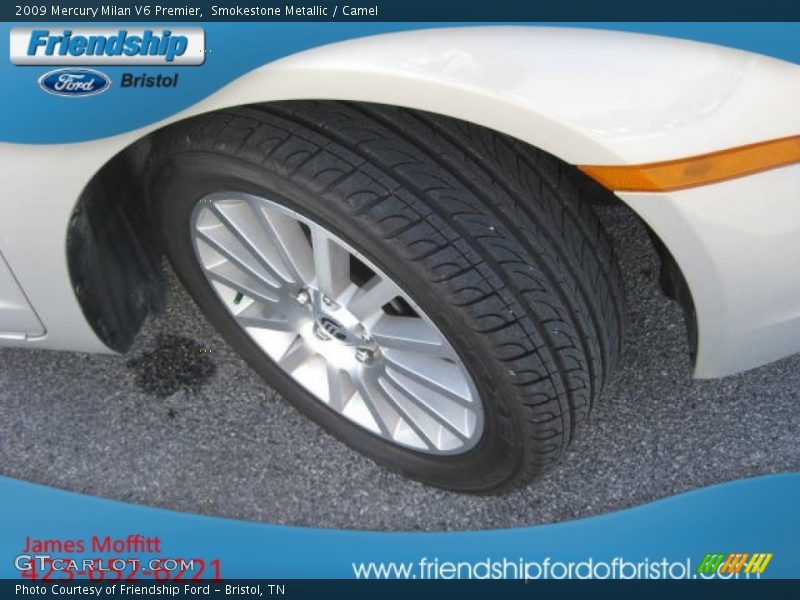 Smokestone Metallic / Camel 2009 Mercury Milan V6 Premier
