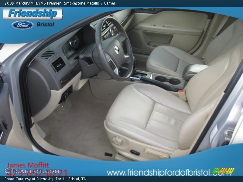 Smokestone Metallic / Camel 2009 Mercury Milan V6 Premier