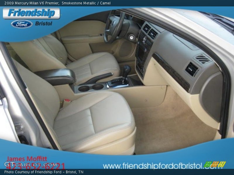 Smokestone Metallic / Camel 2009 Mercury Milan V6 Premier