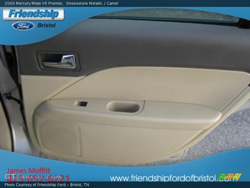 Smokestone Metallic / Camel 2009 Mercury Milan V6 Premier