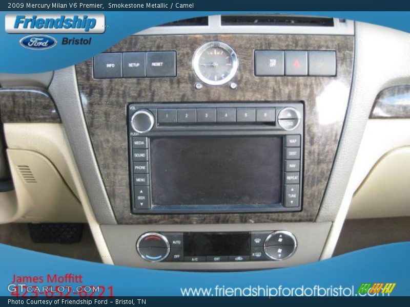 Smokestone Metallic / Camel 2009 Mercury Milan V6 Premier