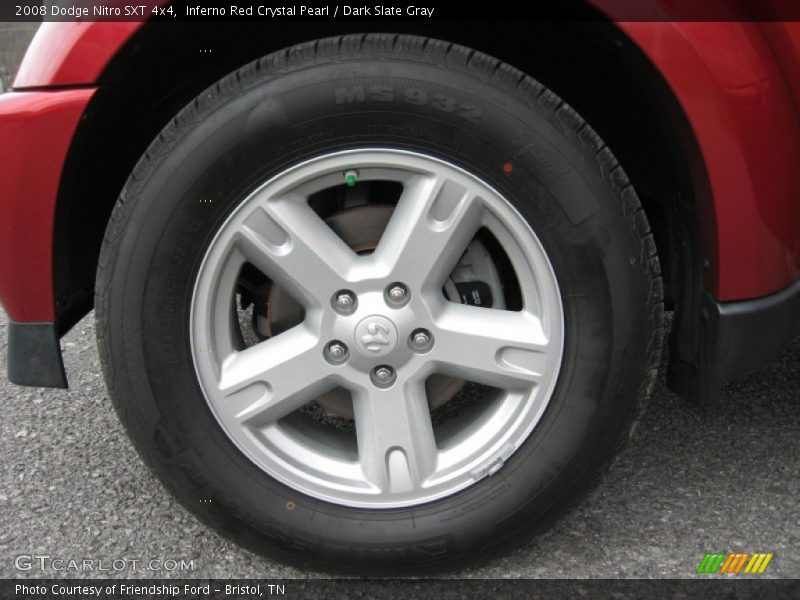 Inferno Red Crystal Pearl / Dark Slate Gray 2008 Dodge Nitro SXT 4x4