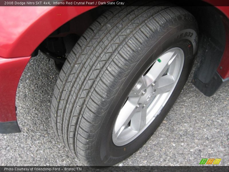 Inferno Red Crystal Pearl / Dark Slate Gray 2008 Dodge Nitro SXT 4x4