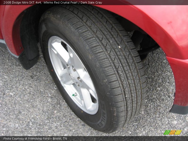 Inferno Red Crystal Pearl / Dark Slate Gray 2008 Dodge Nitro SXT 4x4