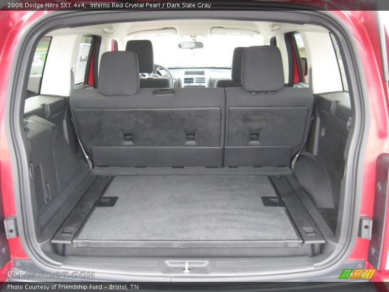 Inferno Red Crystal Pearl / Dark Slate Gray 2008 Dodge Nitro SXT 4x4