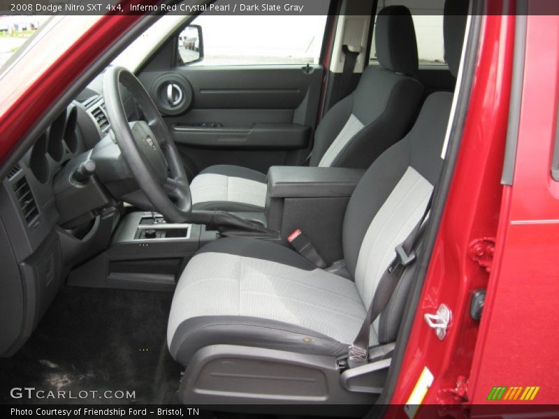 Inferno Red Crystal Pearl / Dark Slate Gray 2008 Dodge Nitro SXT 4x4