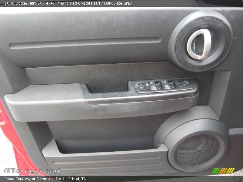 Inferno Red Crystal Pearl / Dark Slate Gray 2008 Dodge Nitro SXT 4x4