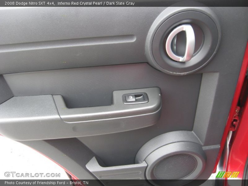 Inferno Red Crystal Pearl / Dark Slate Gray 2008 Dodge Nitro SXT 4x4