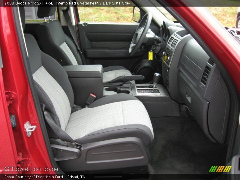 Inferno Red Crystal Pearl / Dark Slate Gray 2008 Dodge Nitro SXT 4x4