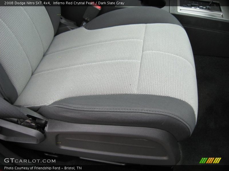 Inferno Red Crystal Pearl / Dark Slate Gray 2008 Dodge Nitro SXT 4x4