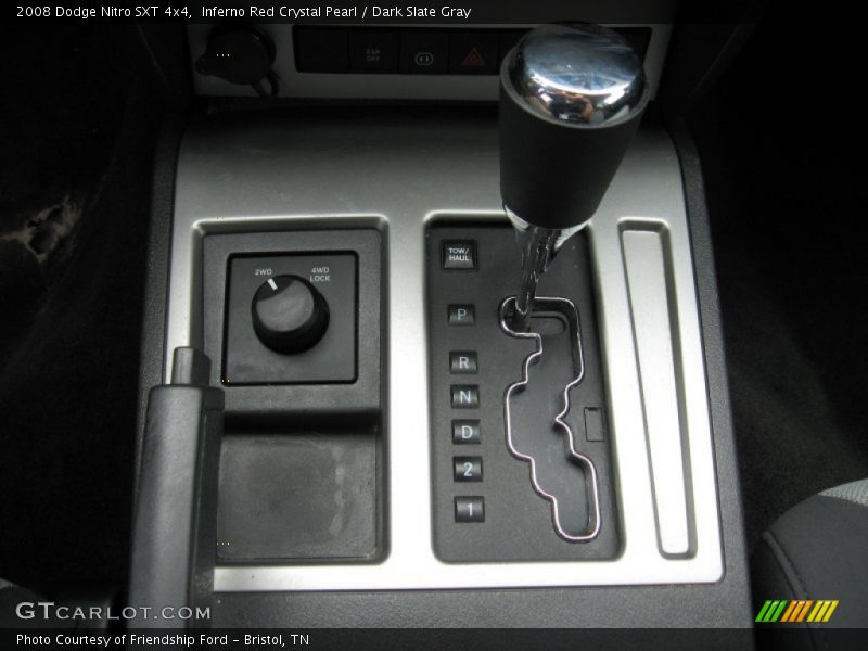 Inferno Red Crystal Pearl / Dark Slate Gray 2008 Dodge Nitro SXT 4x4