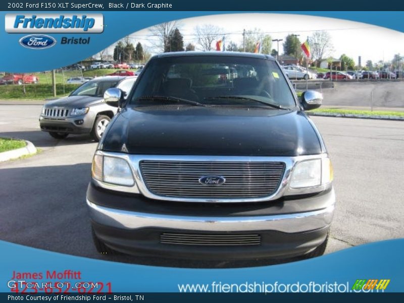 Black / Dark Graphite 2002 Ford F150 XLT SuperCrew