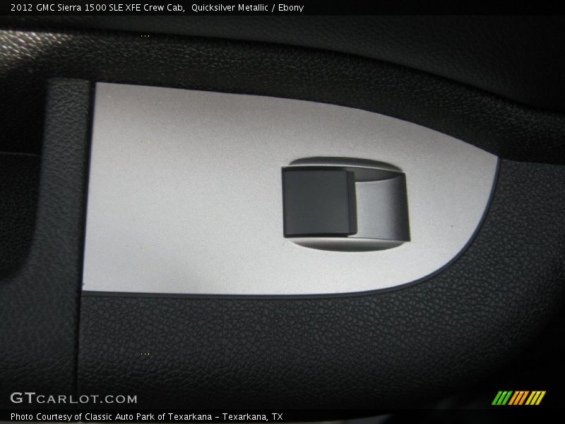 Quicksilver Metallic / Ebony 2012 GMC Sierra 1500 SLE XFE Crew Cab